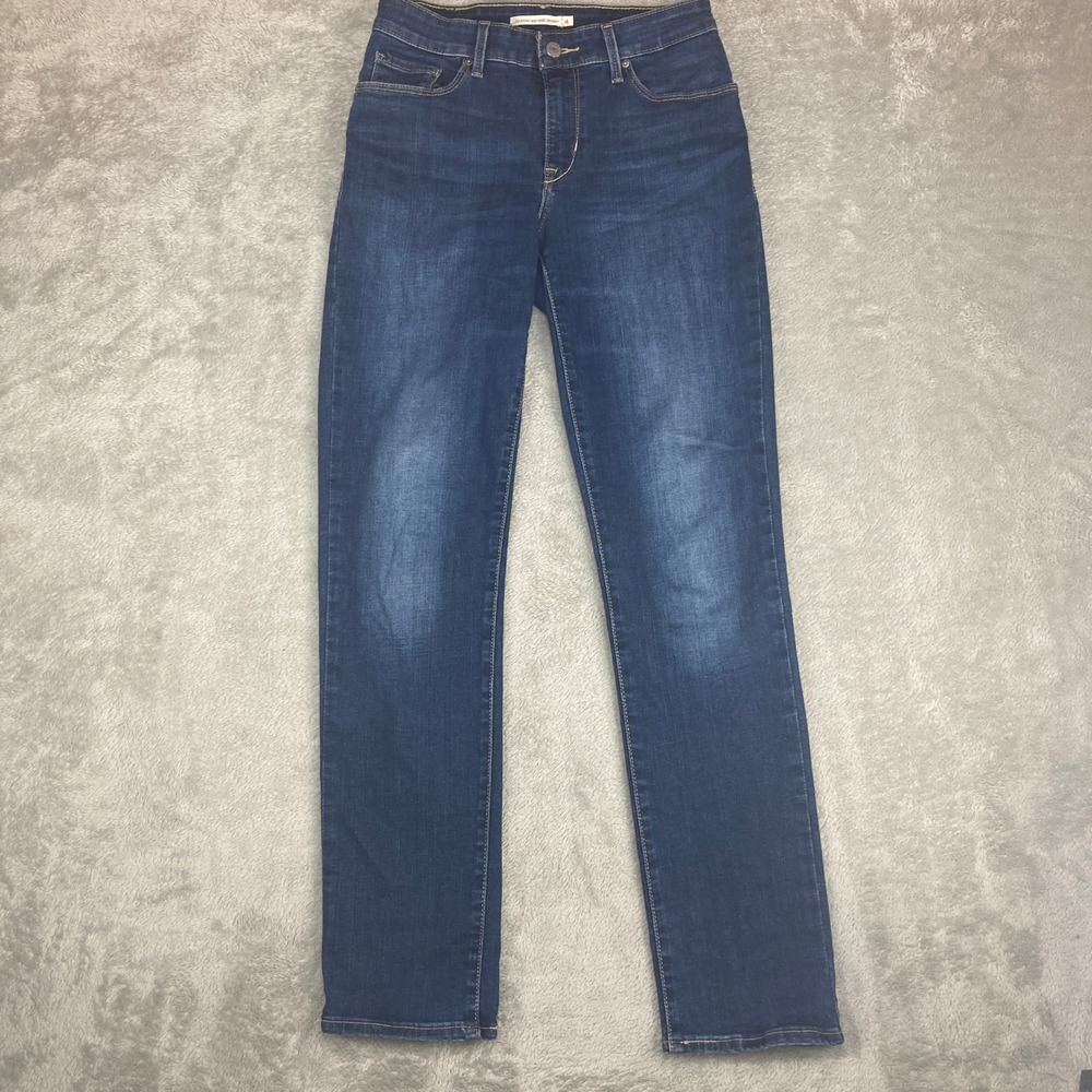 Levi Strauss Co Classic Mid Rise Skinny Jeans Women's Size 4 Blue Denim